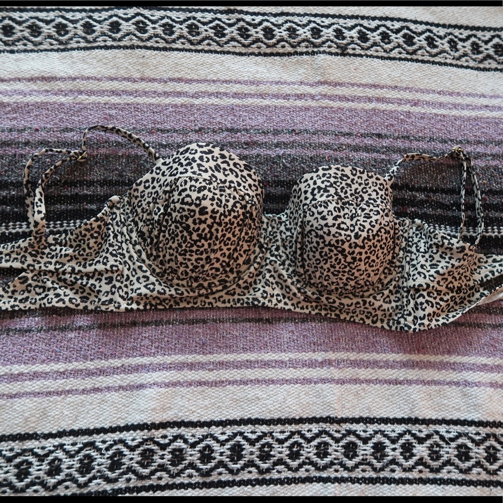 TARGET Leopard printed swim top